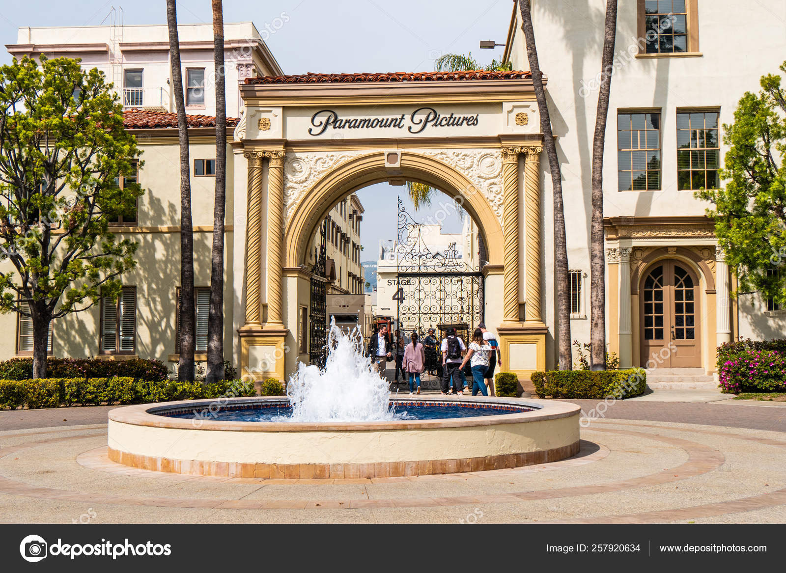 Famous Paramount Pictures Film Studios Los Angeles California United States Stock Editorial Photo C 4kclips 257920634