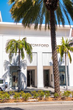 Beverly Hills Rodeo Drive Tom Ford mağaza - California, Amerika Birleşik Devletleri - Mart 18, 2019