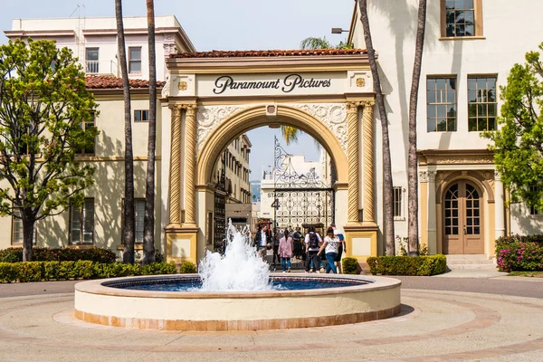 Slavné Paramount Pictures Film Studios Los Angeles Kalifornie Spojené Státy — Stock fotografie