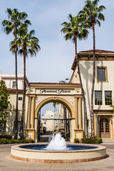 ロサンゼルスの有名なパラマウント ピクチャーズ映画スタジオ カリフォルニア州 アメリカ 2019年3月18日 — ストック写真