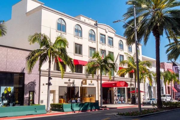 Luxe Rodeo Drive Hotel Beverly Hills Californië Verenigde Staten Maart — Stockfoto