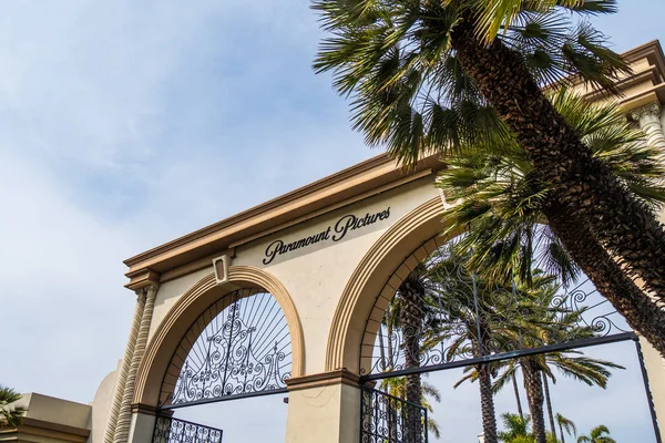 Melrose Gate Paramount Pictures Filmstudior Los Angeles California Usa Mars — Stockfoto