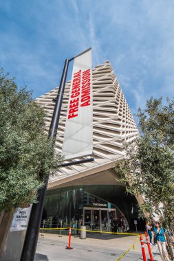 Los Angeles Downtown Geniş Sanat Müzesi - California, Amerika Birleşik Devletleri - 18 Mart 2019