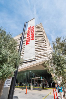 Los Angeles Downtown Geniş Sanat Müzesi - California, Amerika Birleşik Devletleri - 18 Mart 2019