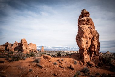 Arches Ulusal Parkı - Utah 'ın en güzel yeri - seyahat fotoğrafçılığı
