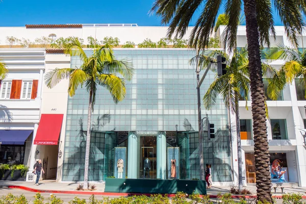 Giorgio Armani Butikk Rodeo Drive Beverly Hills California United States – stockfoto