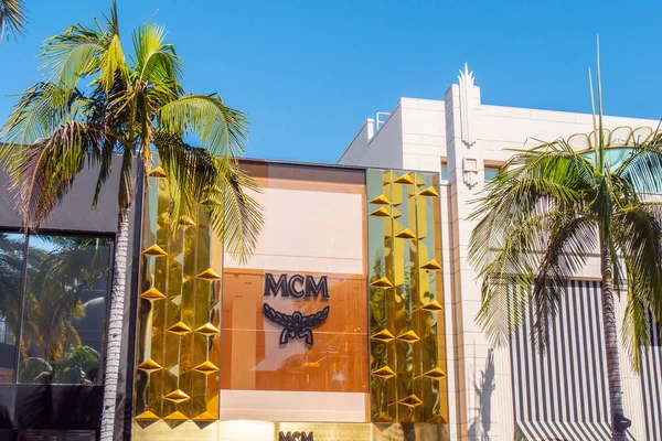Mcm Store Rodeo Drive Beverly Hills California United States March — Stock Photo, Image