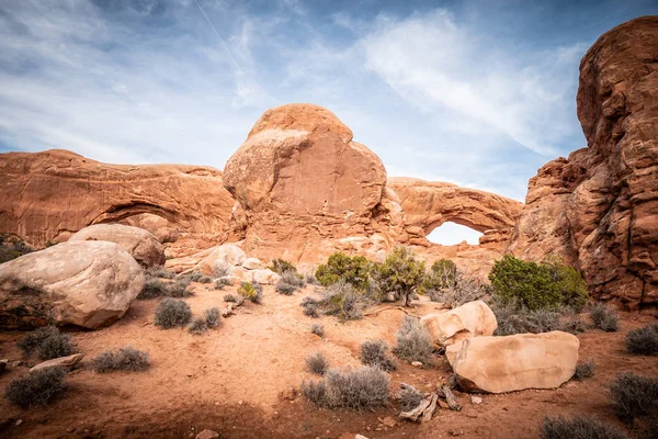 Fantastisk Natur Vid Arches Nationalpark Utah Fotografi — Stockfoto