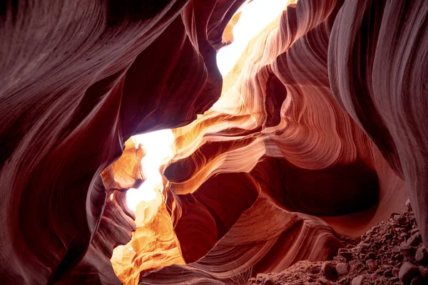 Cañón Del Antílope Fama Mundial Paisajes Increíbles Fotografía Viajes — Foto de Stock