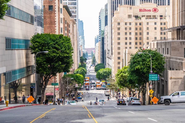 Vista Rua Centro Los Angeles California Estados Unidos Março 2019 — Fotografia de Stock