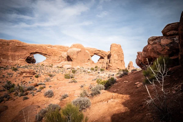 Fantastisk Natur Vid Arches Nationalpark Utah Fotografi — Stockfoto