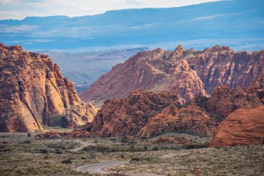 Utah 'taki Kar Kanyonu' nda göz kamaştırıcı bir manzara - seyahat fotoğrafçılığı