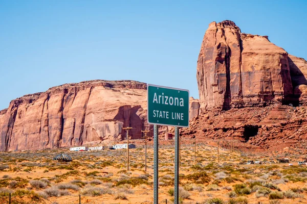 Arizona Ste Line Tal Des Denkmals Reisefotos — Stockfoto