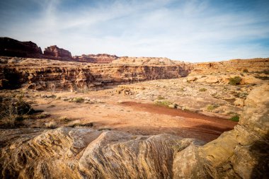Canyonlands Ulusal Parkı 'nda nefes kesici manzara - seyahat fotoğrafçılığı