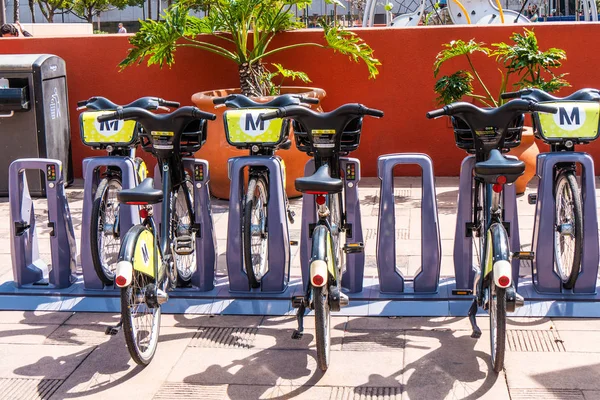 Rental Bikes Downtown Los Angeles California United States March 2019 — Stock Photo, Image