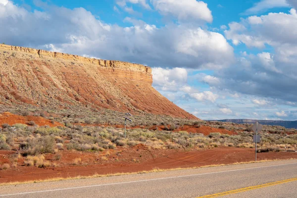 Canhão Neve Utah Bela Paisagem Viagens Fotografia — Fotografia de Stock