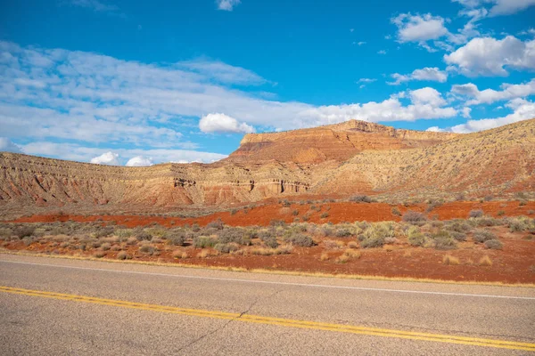 Snow Canyon Utah Vakkert Landskap Reisefotografering – stockfoto