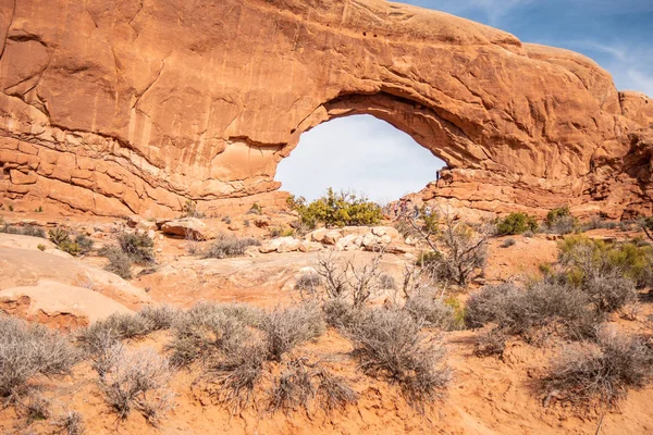 Arches Nationalpark Utah Berömda Landmärke Fotografi — Stockfoto