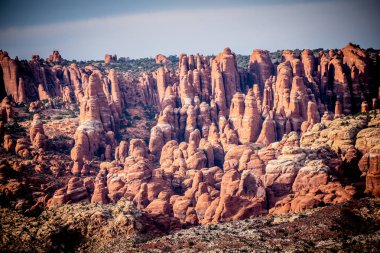 Utah 'taki Arches Ulusal Parkı' ndaki Şeytanların Bahçesi - Seyahat Fotoğrafçılığı