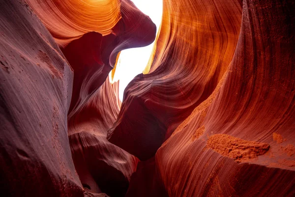 Antelope Canyon Amazing Colors Sandstone Rocks Travel Photography — Stock Photo, Image