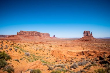 Utah çölündeki ünlü anıt vadisi - seyahat fotoğrafçılığı