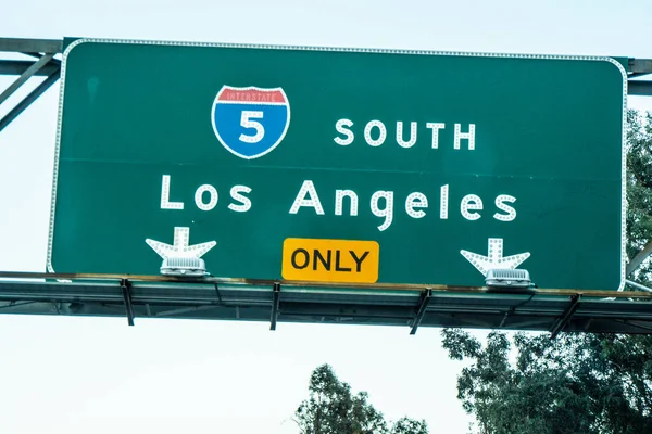 Autópályán Los Angeles Kalifornia Egyesült Államok Március 2019 — Stock Fotó