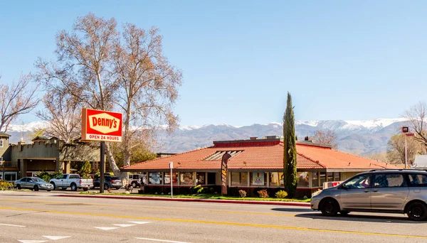 Dennys restaurant in the town of Bishop - BISHOP, UNITED STATES OF AMERICA - MARCH 29, 2019