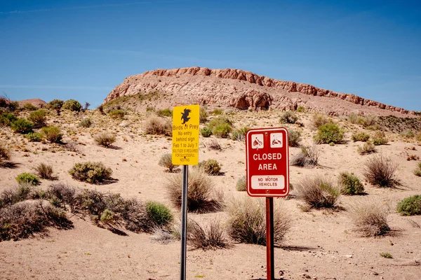 Red Rock Canyon w Kalifornii - MOJAVE CA, USA - 29 marca 2019 — Zdjęcie stockowe