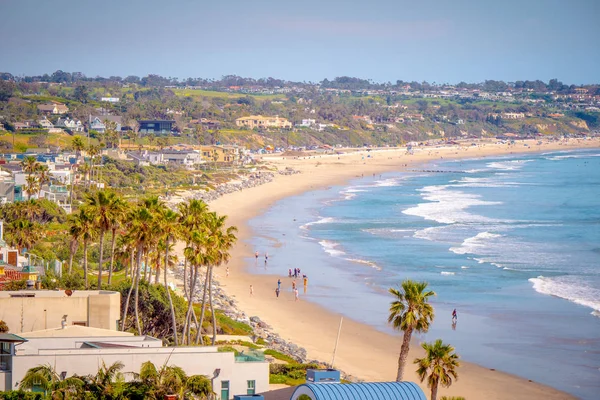 Maisons de maître exclusives à la plage de Malibu sur la Pacific Coast Highway — Photo