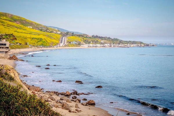 Vackra Pacific Coast på Malibu California — Stockfoto