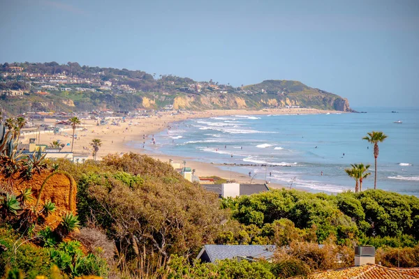 Malibu Kaliforniya 'da güzel Pacific Coast