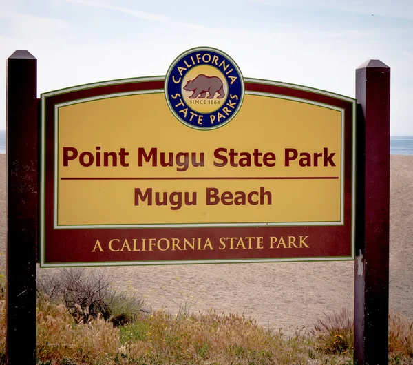 Mugu Beach at Point Mugu State Park Malibu - MALIBU, USA - MARCH 29, 2019 — Stock Photo, Image