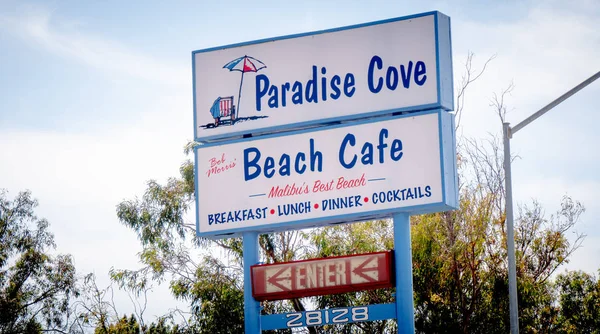 Paradies Cove Café in Malibu - Malibu, Vereinigte Staaten - 29. März 2019 — Stockfoto