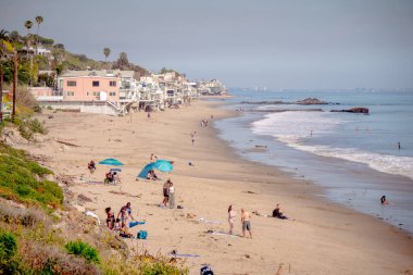 Malibu kıyıları - MALIBU, ABD - 29 Mart 2019