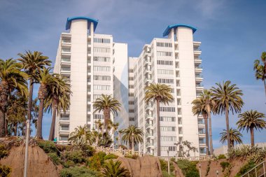 Santa Monica oceanfront büyük apartman - Los Angeles, Abd - 29 Mart 2019