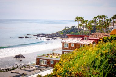 Malibu 'nun güzel kıyıları - MALIBU, ABD - 29 Mart 2019