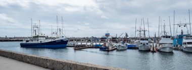 Port San Diego boyunca yürüyün - California, Abd - 18 Mart 2019