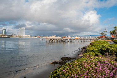 Centennial Park Coronado, San Diego Skyline bakış açısıyla - CALIFORNIA, ABD - 18 Mart 2019