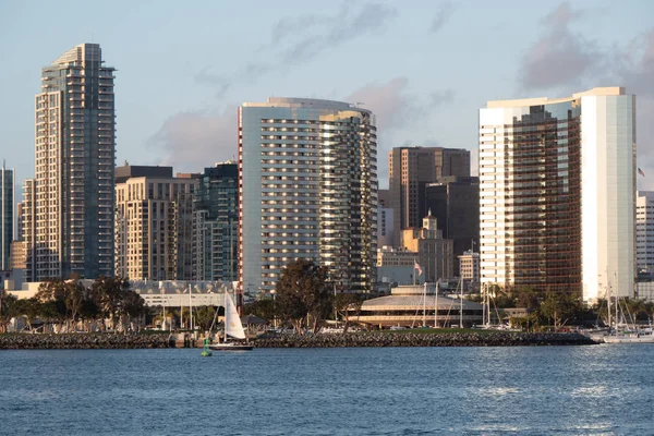 San Diego Skyline View-Каліфорнія, США-18 березня 2019 — стокове фото