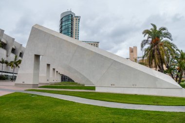 San Diego Convention Center'da modern mimari - California, Usa - 18 Mart 2019