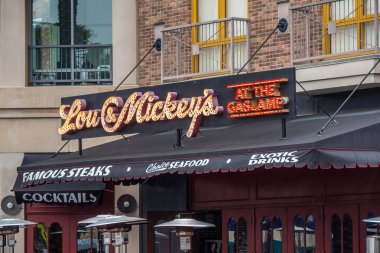 Lou ve Mickeys Restaurant in San Diego - California, Usa - 18 Mart 2019