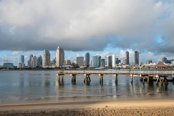 Vista panorámica del horizonte de San Diego - CALIFORNIA, Estados Unidos - 18 DE MARZO DE 2019 — Foto de Stock