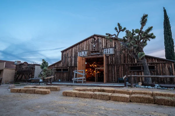 Pioneertown at the Morongo Basin in Calfornia - CALIFORNIA, EUA - 18 de março de 2019 — Fotografia de Stock