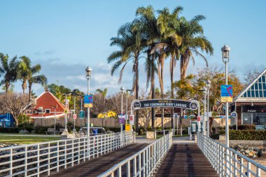 Coronado Rıhtımı, San Diego - CALIFORNIA, ABD - 18 Mart 2019
