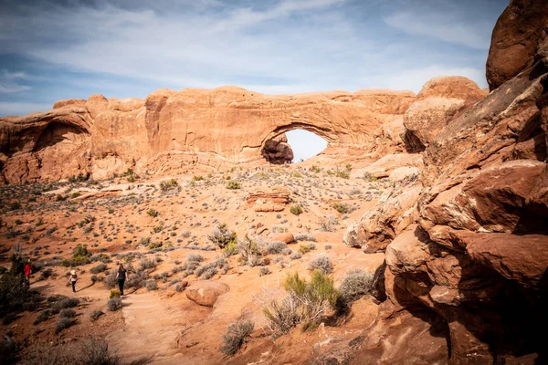 Arches nationalpark i Utah - UTAH, USA - 20 mars 2019 — Stockfoto