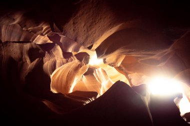 Ariziona 'daki Yukarı Antilop Kanyonu