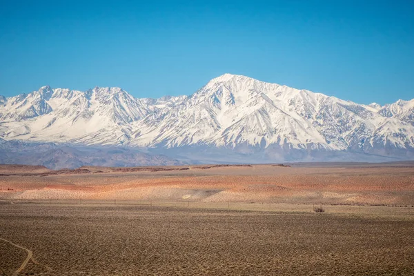 Infinita paisagem na Serra Nevada — Fotografia de Stock