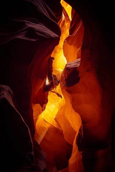 Yukarı Antilop Kanyonu 'nun harika renkleri — Stok fotoğraf