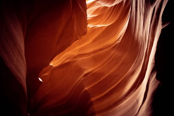 Υπέροχα χρώματα της Άνω Antelope Canyon — Φωτογραφία Αρχείου