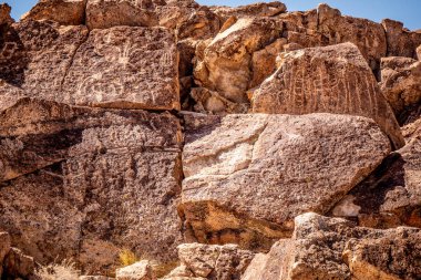 Doğu Sierra Chalfant Vadisi'nde Petroglifler